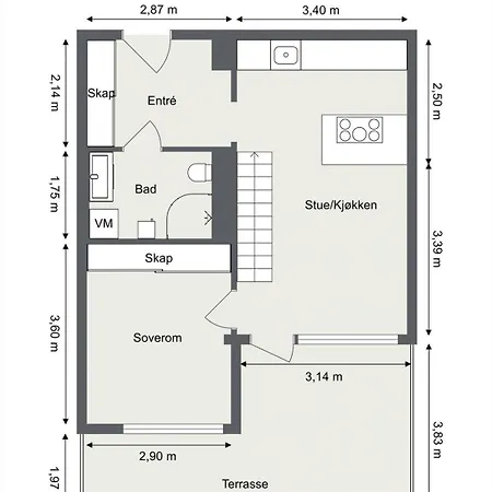 Beautifull W 1 Bedroom * 오슬로